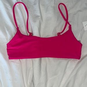 Grey bandit bikini top